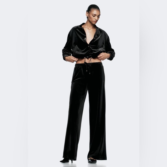 Velvet Bomber and Pant match set, NWT! - Picture 8 of 9